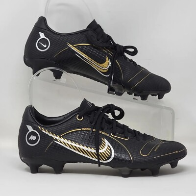 #ad Nike Mercurial Vapor 14 Pro FG Men#x27;s Size 5 Black Gold Soccer DJ2869 007 New $75.70