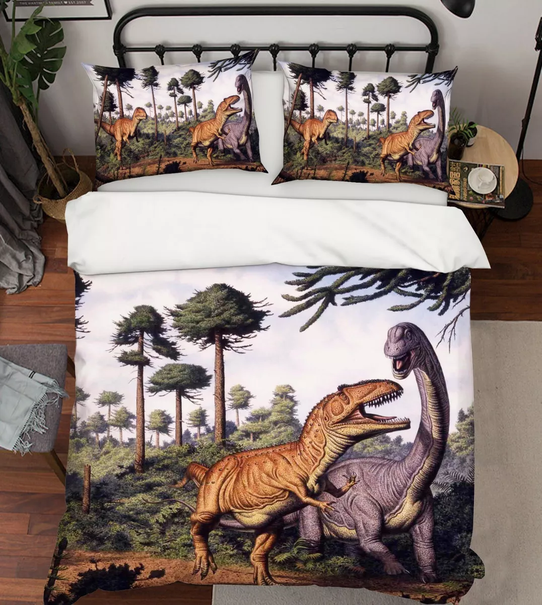Purple dinosaur bedding 2025