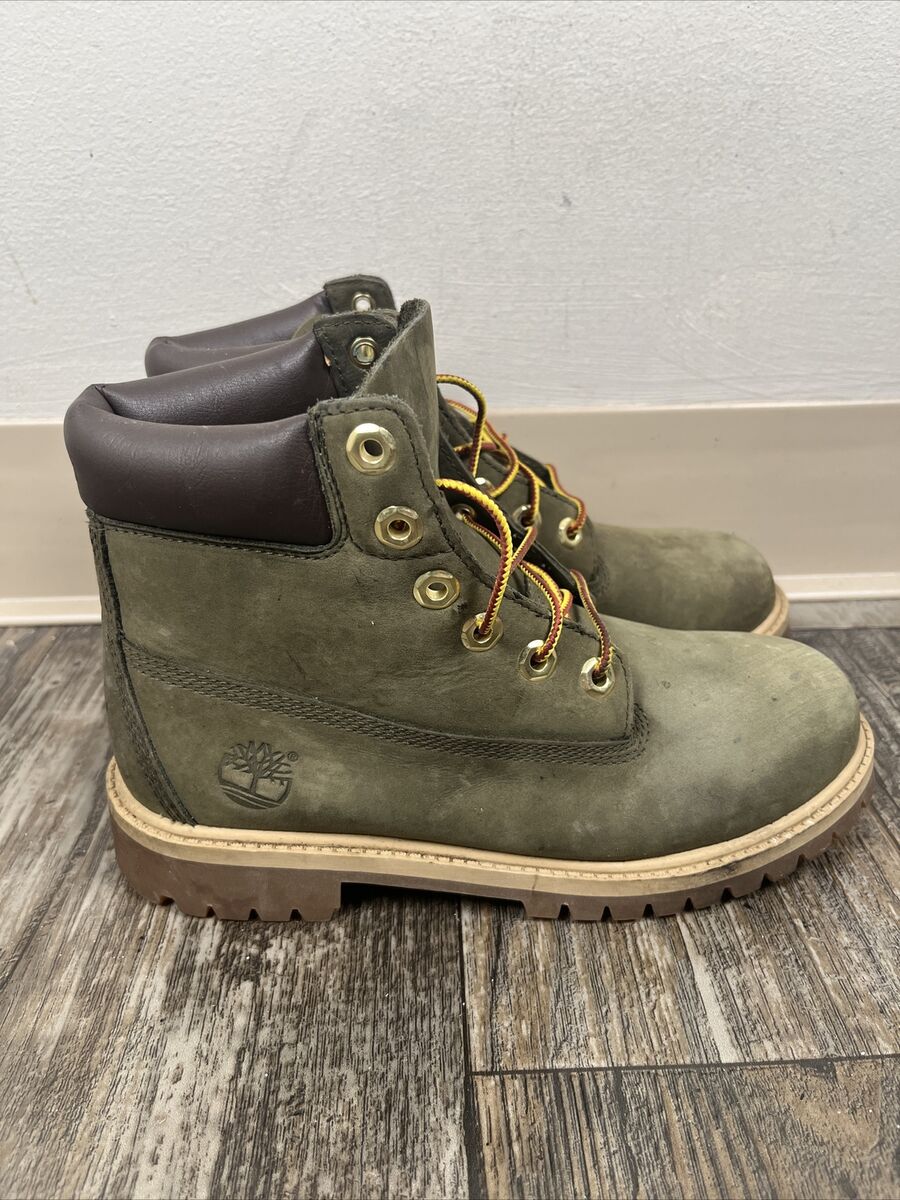Timberland 6 Inch Premium Waterproof Nubuck Boots Mens Size Timberland 6 Inch Premium Waterproof Nubuck Boots Mens Size