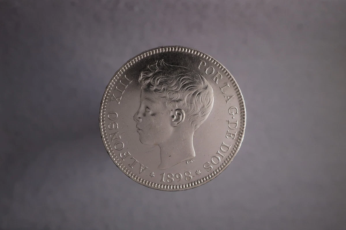 Peseta 1898 Year Spanish Coins for sale | eBay