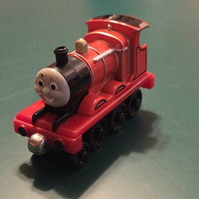 James Thomas & Friends Learning Curve Take Along Diecast Metal Train Engine 2002