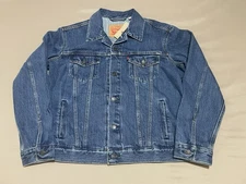 Levis Denim Trucker Jacket mens sz Large New With Tags