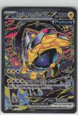 Iron Hands ex Special Illustration Rare SV: Prismatic Evolutions 154/131 NM