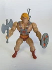 Vintage Short Strap 8 Back He-man MOTU Masters Of The Universe Complete  (B)