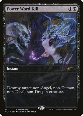 Magic/MTG Wort der Macht: Tod GDY-1 Rare Deutsch NM