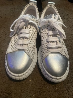 Andia Fora Platform Sneaker Metallic Rose Made in Italy Size 38 US 8 Designer LE