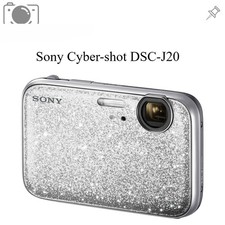 Sony Cyber-shot DSC-J20 Digital Camera 16.1MP 4x Optical Silver CMOS Sensor