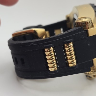 Invicta Men's Bolt Chronograph Watch 35548 52mm Gold Black | eBay