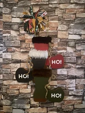 Santa Boots Christmas Wall Decor Holiday Wall Art Christmas Wall Decor