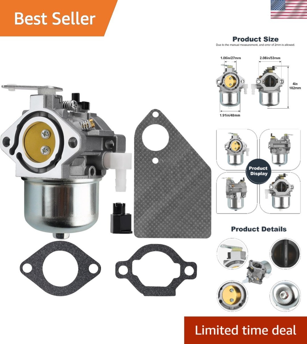 a〜o 5-4993 Walbro LMT Carburetor for Tigers, Tractors & Generators