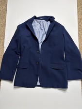 IZOD Blue 2-Piece Suit Stretch- jacket 16 and pants 14