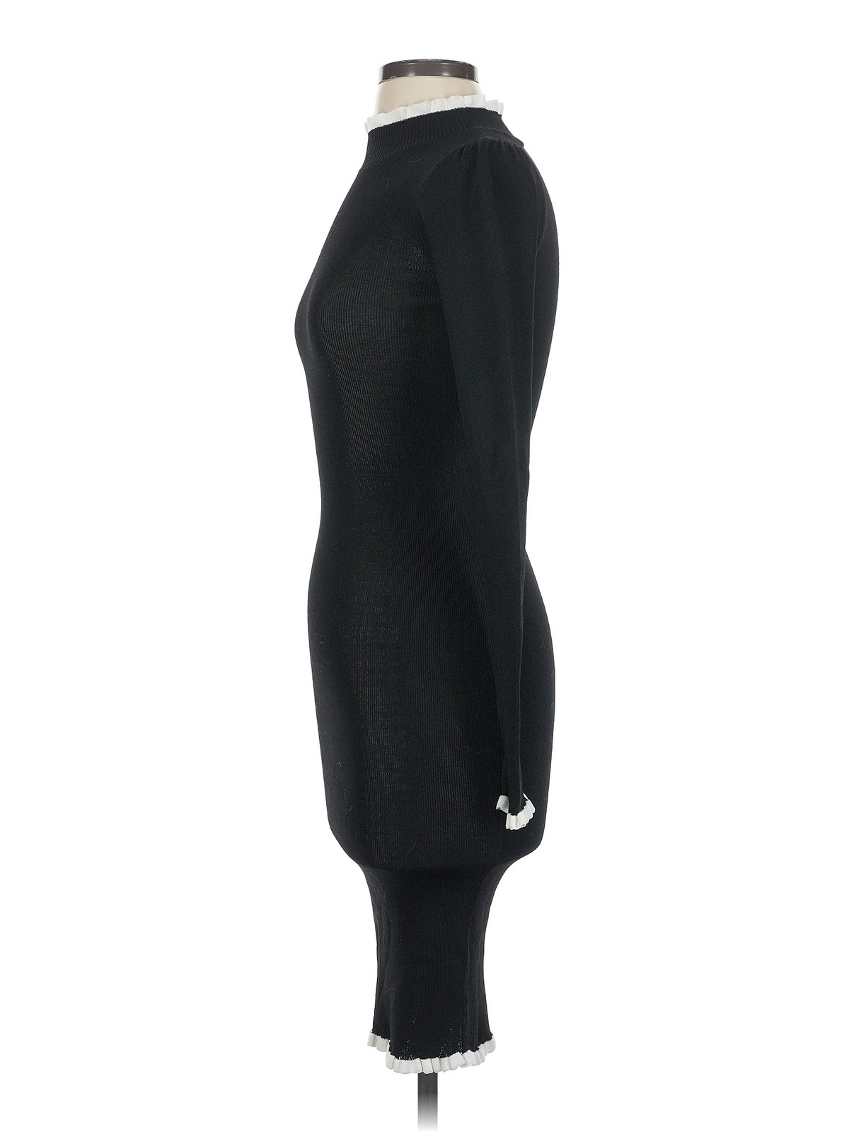 H&M Women Black Cocktail Dress XS thumbnail 4