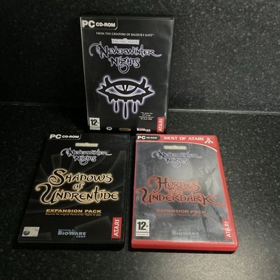 Forgotten Realms - Neverwinter Nights + Shadows & Hordes Erweiterungen CDs