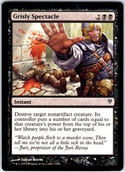 Grisly Spectacle 75 Duel Decks: Jace vs. Vraska