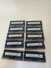SK Hynix 4gb pc3L 12800s laptop memory ram Lot Of 10 Sticks