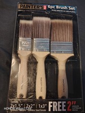 Painters Pack 5pack Of Quality Synthetic Paint Brushes.
