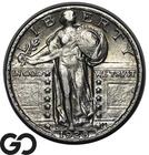 1928 Standing Liberty Quarter, AU+
