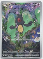 Yamask 122/086 Illustration Rare White Flare Pokemon Holo NM/M on eBay