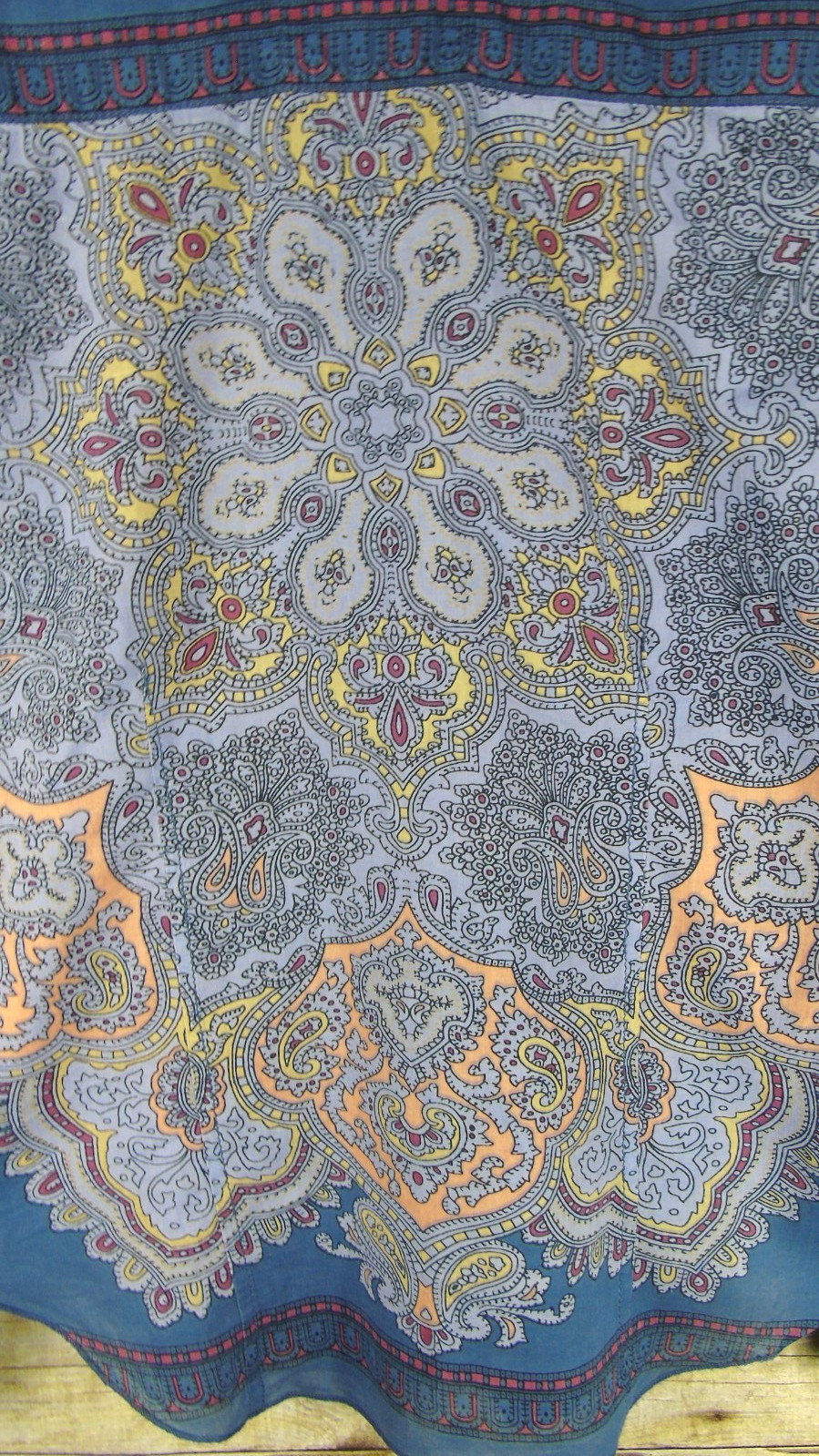Cino Extra Small Paisley Patterned Button Front B… - image 10