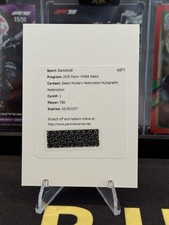 2025 Panini Select WNBA Select Mystery Redemption Autograph #1