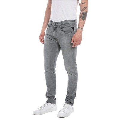 Replay Anbass Power Stretch Grey Denim Jeans M914 103 C35 096