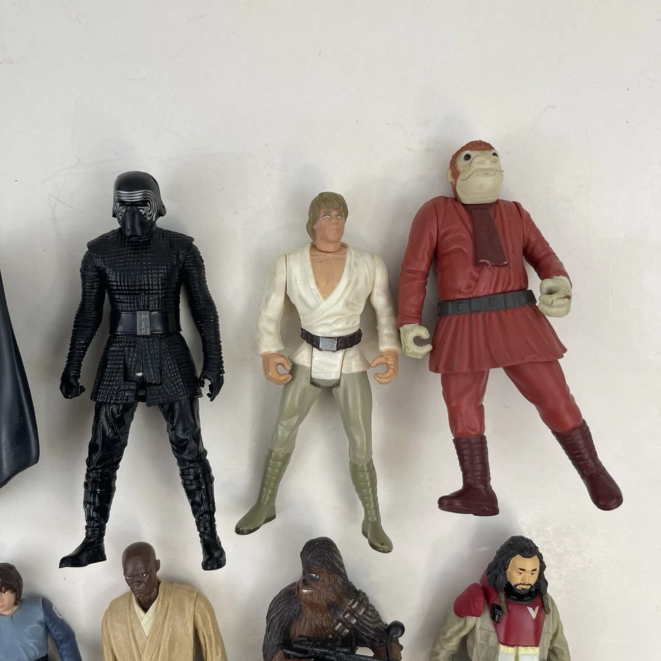 星球大战玩偶 孩之宝 Kenner 批量 Luke Darth Vader Baze Malbus 年轻 Boba Fett — 第 3/4 张图片