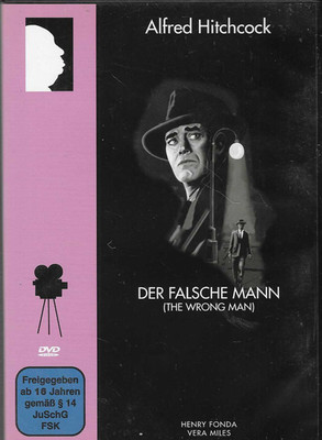 Der falsche Mann (The Wrong Man) DVD (Alfred Hitchcock) Henry Fonda Vera Miles