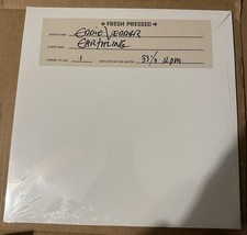 Eddie Vedder Earthling Fresh Pressed Vinyl Sealed Pearl Jam Ten Club LP SOLD OUT
