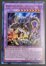Yugioh TCG Card -1x Dinomorphia Rexterm - DIFO-EN038 - NM 1st Edition Super Rare