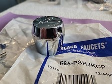 Chicago Faucets 665PSHJKCP MVP Push Button Handle NEW