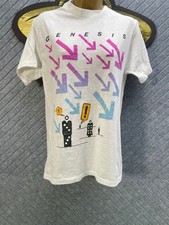 VINTAGE RARE Genesis 1986 Invisible Touch Tour T-shirt