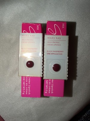 MARY KAY SIGNATURE BLACK RASPBERRY CREME LIPSTICK #9074 with sample size
