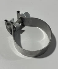 LOT OF 2 Borla Stainless Steel Half Moon Clamps 13660000354 thumbnail 2