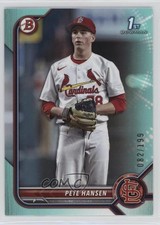 2022 Bowman Draft Aqua 82/199 Pete Hansen #BD-128 0l2