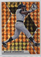 2021 Panini Mosaic Reactive Orange Mosaic Prizm Willie Stargell #145 HOF 7cz