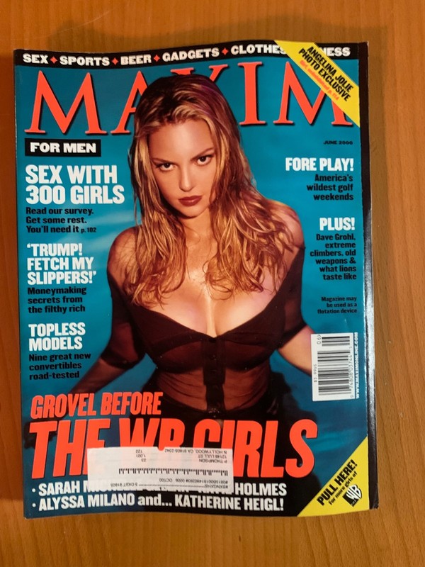 Maxim June 2000 (#30) – Katherine Heigl Cover