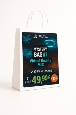PS4 / Sony Playstation 4 - Mystery Bag #1 - Virtual Reality Mix NEU & OVP