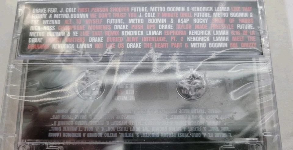 Drake vs Kendrick • ‘The Whole Bloody Affair’ SEALED Collector’s Cassette - Image 3 of 4