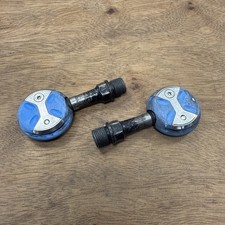Speedplay Ultra Light Action Pedals Clipless Crmo Spindles Road Bike Blue