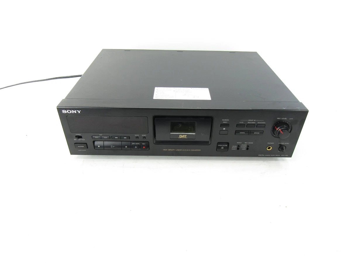 Platine DAT Sony DTC-ZE700 - En Panne - Pour Pièces Détachées - Haut De Gamme