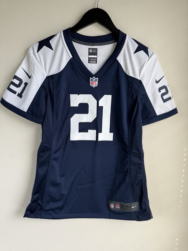 Nike Women's Dallas Cowboys Jersey Small Ezekiel Elliott NFL Football - Picture 2 of 9