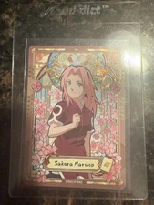 Sakura Haruno NARUTO NRSA01-SP-003L5 Naruto Kayou Card - ENGLISH - Heaven Scroll