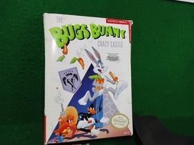 The BUGS BUNNY CRAZY CASTLE Nintendo NES, 1989 Complete CIB RARE!