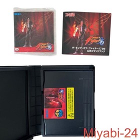 The King of Fighters 96 NEOGEO Fighting Game Manual & Case Included
