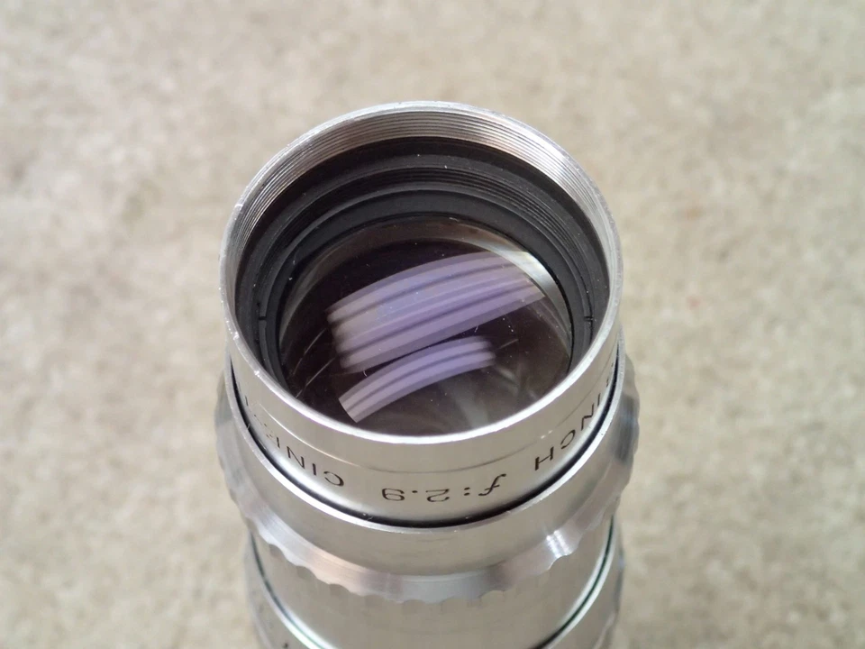 Elgeet 3 Inch f2.9 Cine Tel Lens C Mount Estate Item Project READ - Image 3 of 4