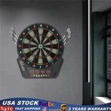 Electronic Dart Board with 27 Game Modes, LED Screens Soft Tip Darts