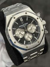 2019 Audemars Piguet Royal Oak Men's Black Watch - 26331ST Box Papers