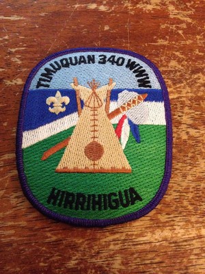 Timuquan Lodge #340 Hirrihigua Chapter Patch X-3 OA Order of the Arrow 48C-77