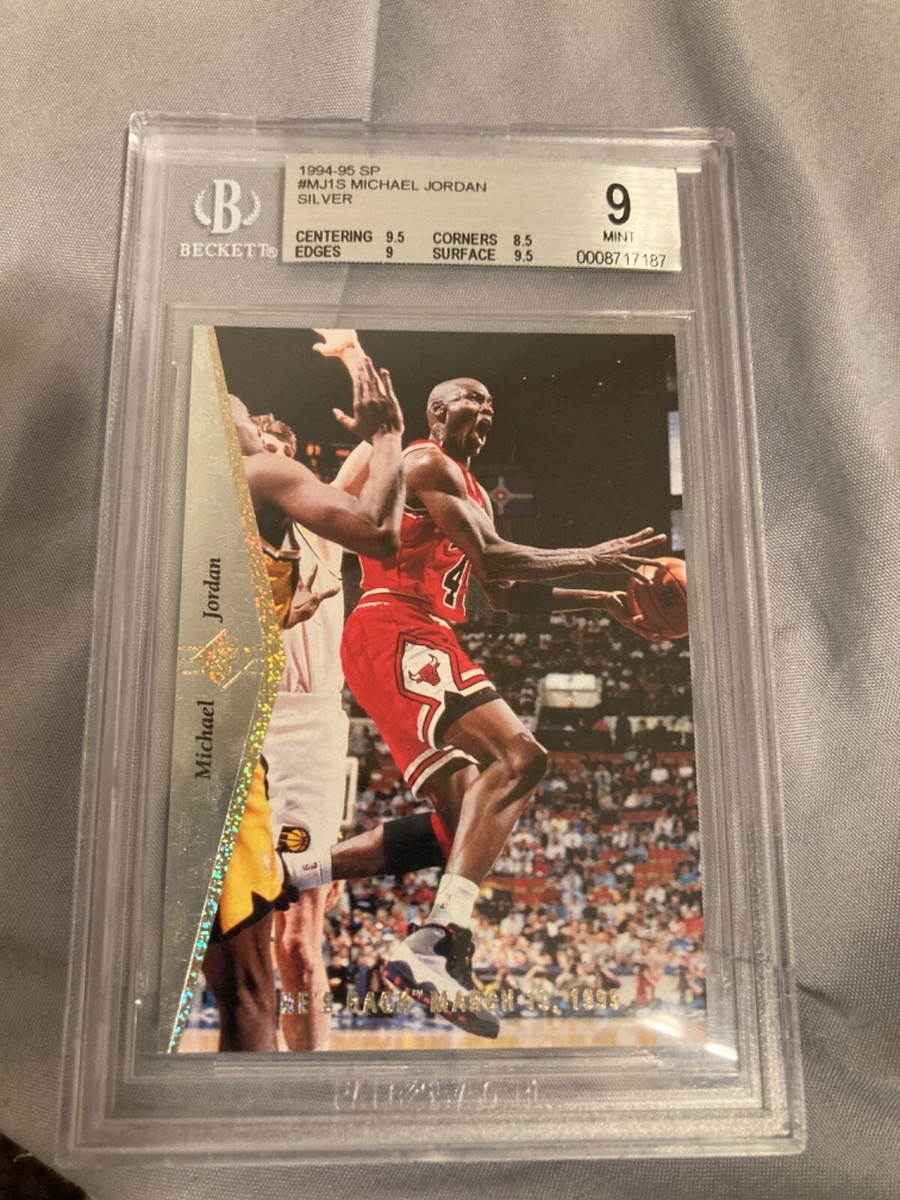 スポーツ選手 Michael Jordan SP PSA 9 1994-95 SP #MJ1S Michael Jordan Silver BGS 9(RARE) | eBay