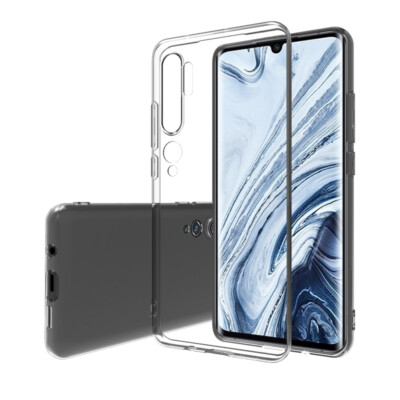 Hülle für Xiaomi Mi Note 10 Handy Case Silikon Cover Schutzhülle transparent